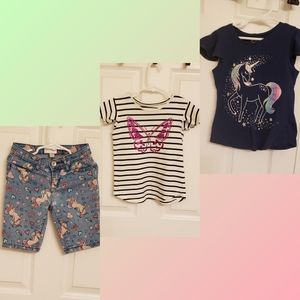 Bundle lot of 3 girls clothes size 6